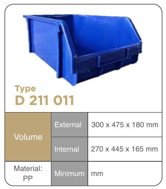 Box Packaging Type D 211 011