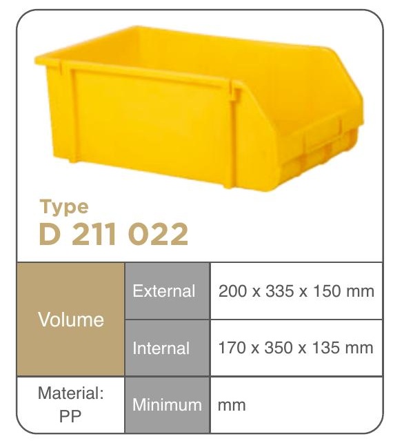 Box Packaging Type D 211 022
