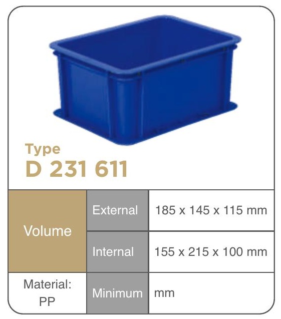 Box Packaging Type D 231 611